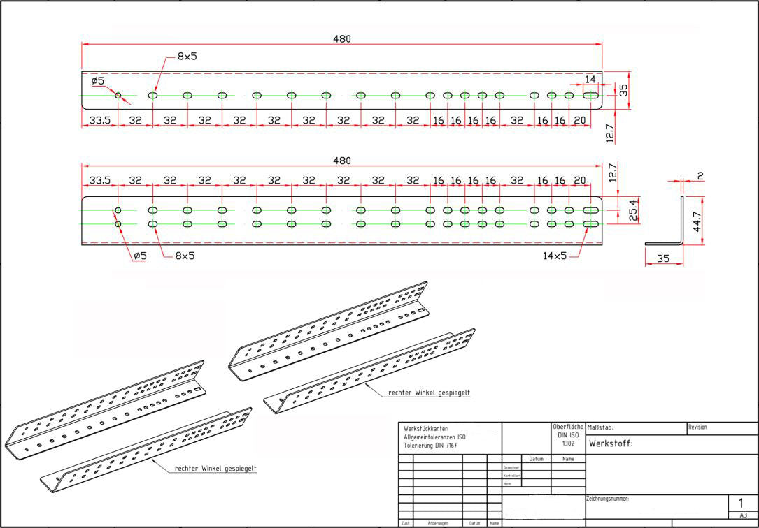 Heavy Duty Drawer Sliders - Accessories - Floor Mounting Bracket for rails from 220kg - Van - Cape Direct