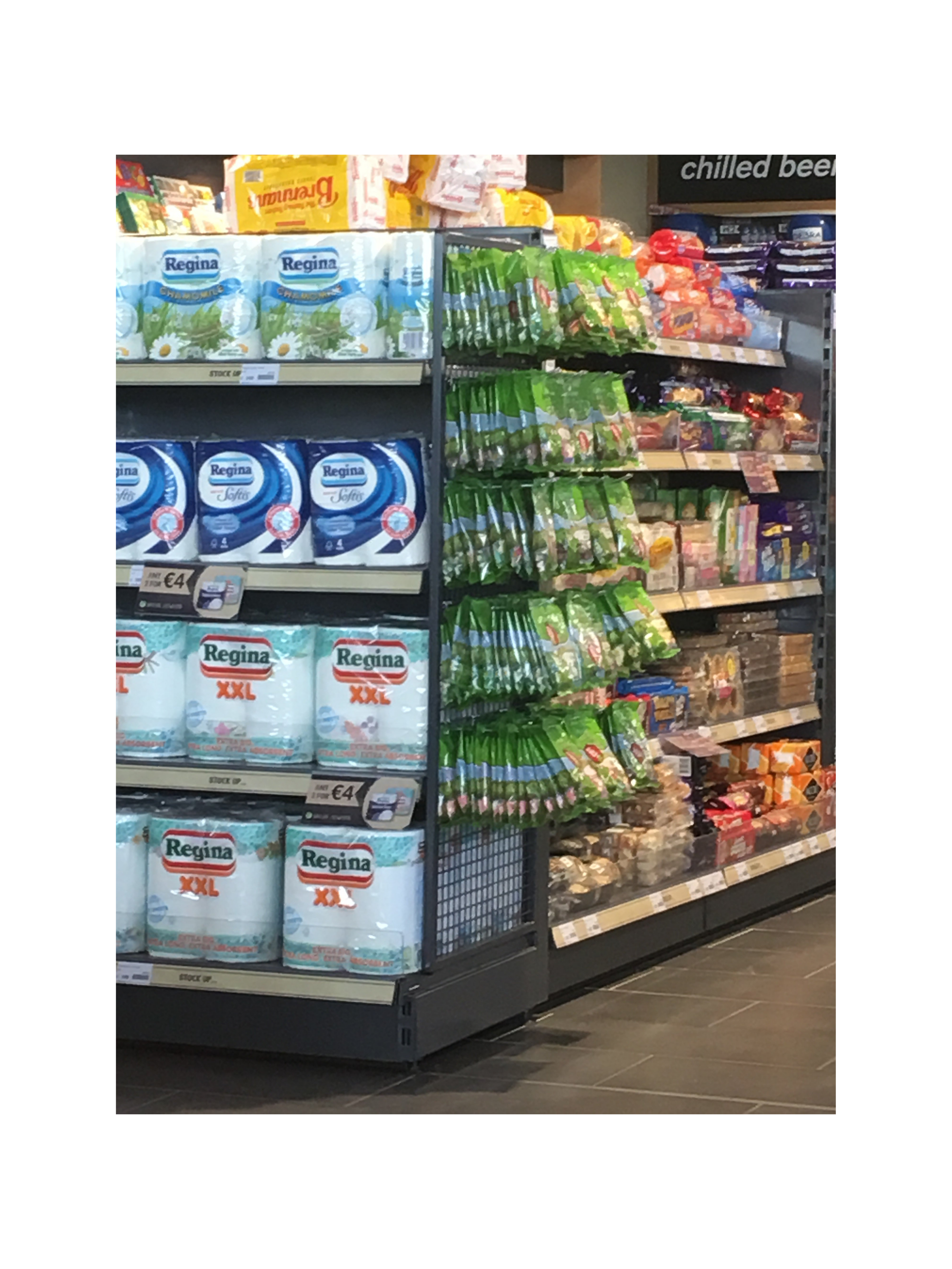 Shop Shelving Double sided Gondolas