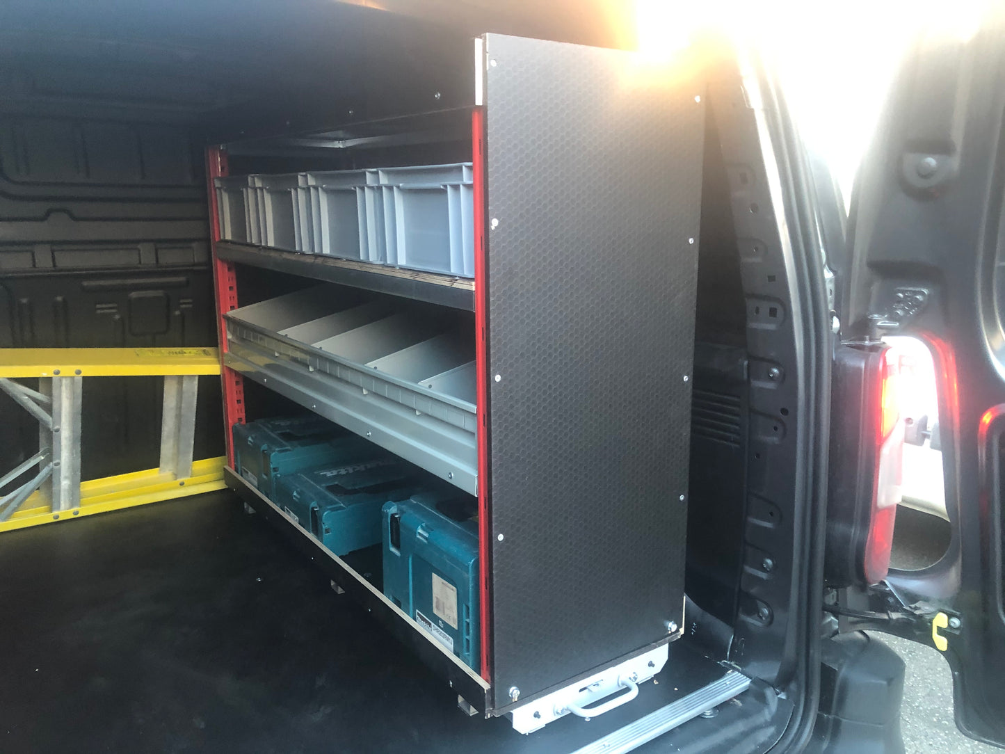 Sled5 - Heavy Duty Sled - Van Pull Out - Van Storage - Vans - Cape Direct