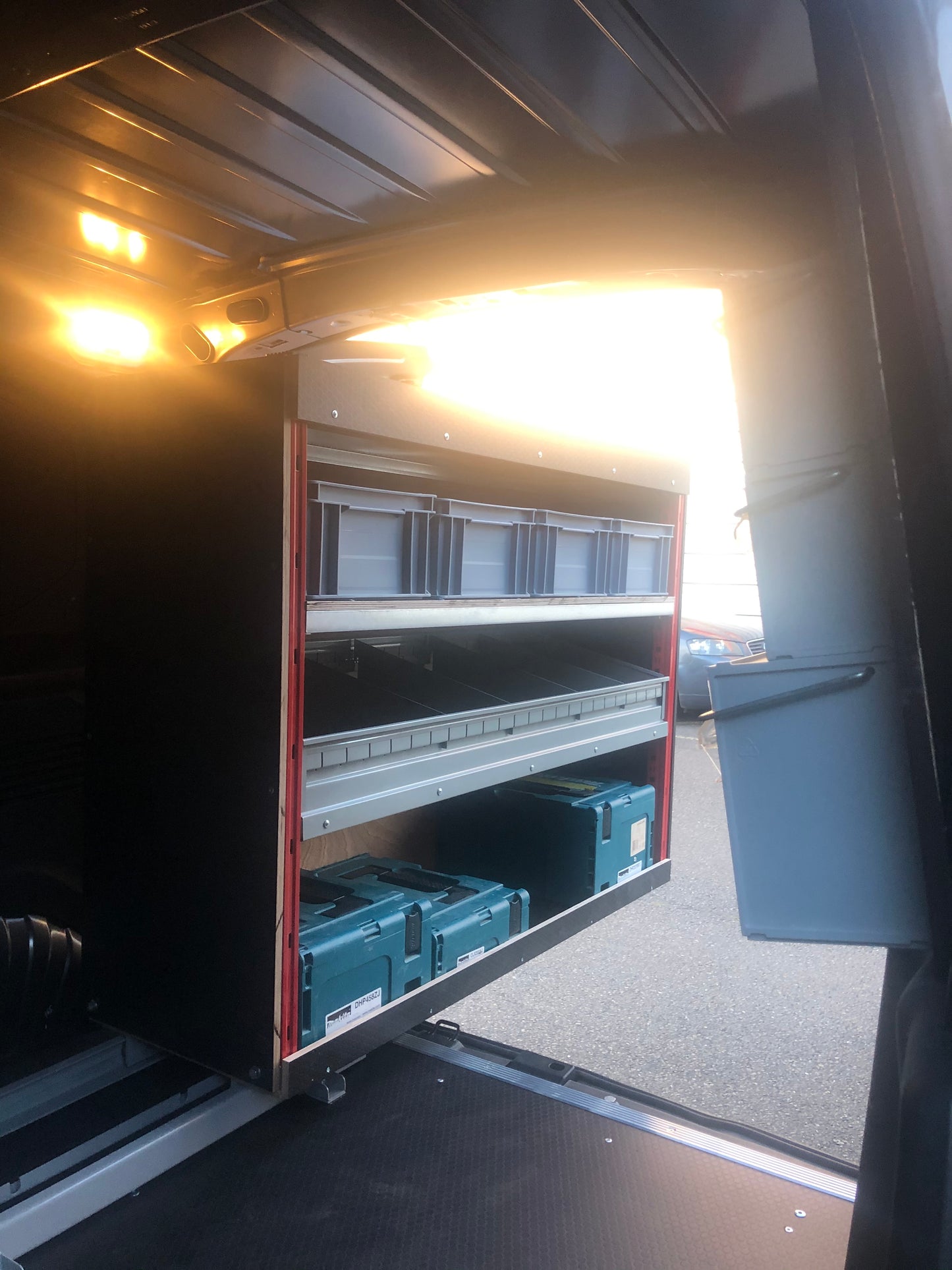 Sled5 - Heavy Duty Sled - Van Pull Out - Van Storage - Vans - Cape Direct