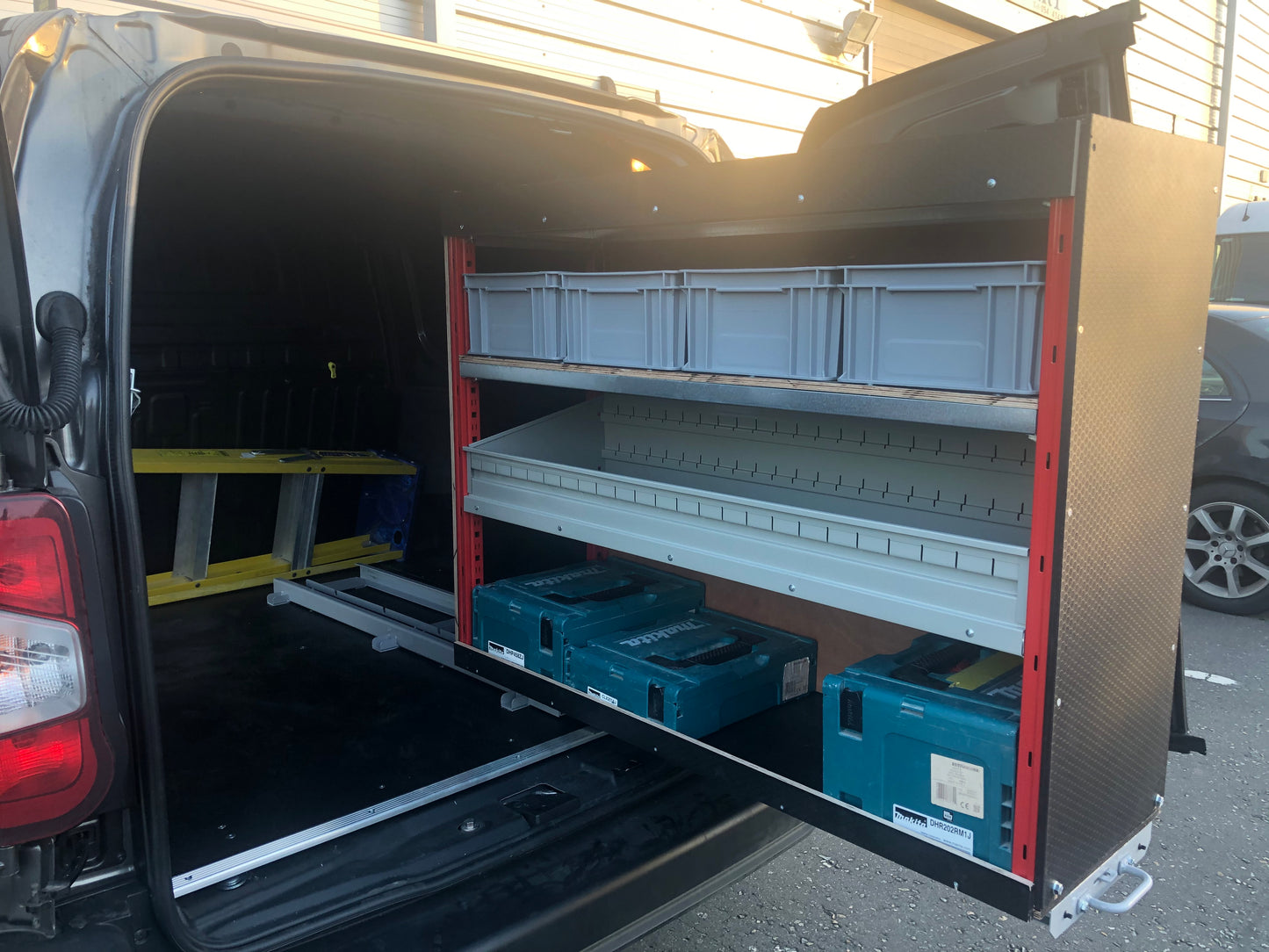 Sled5 - Heavy Duty Sled - Van Pull Out - Van Storage - Vans - Cape Direct