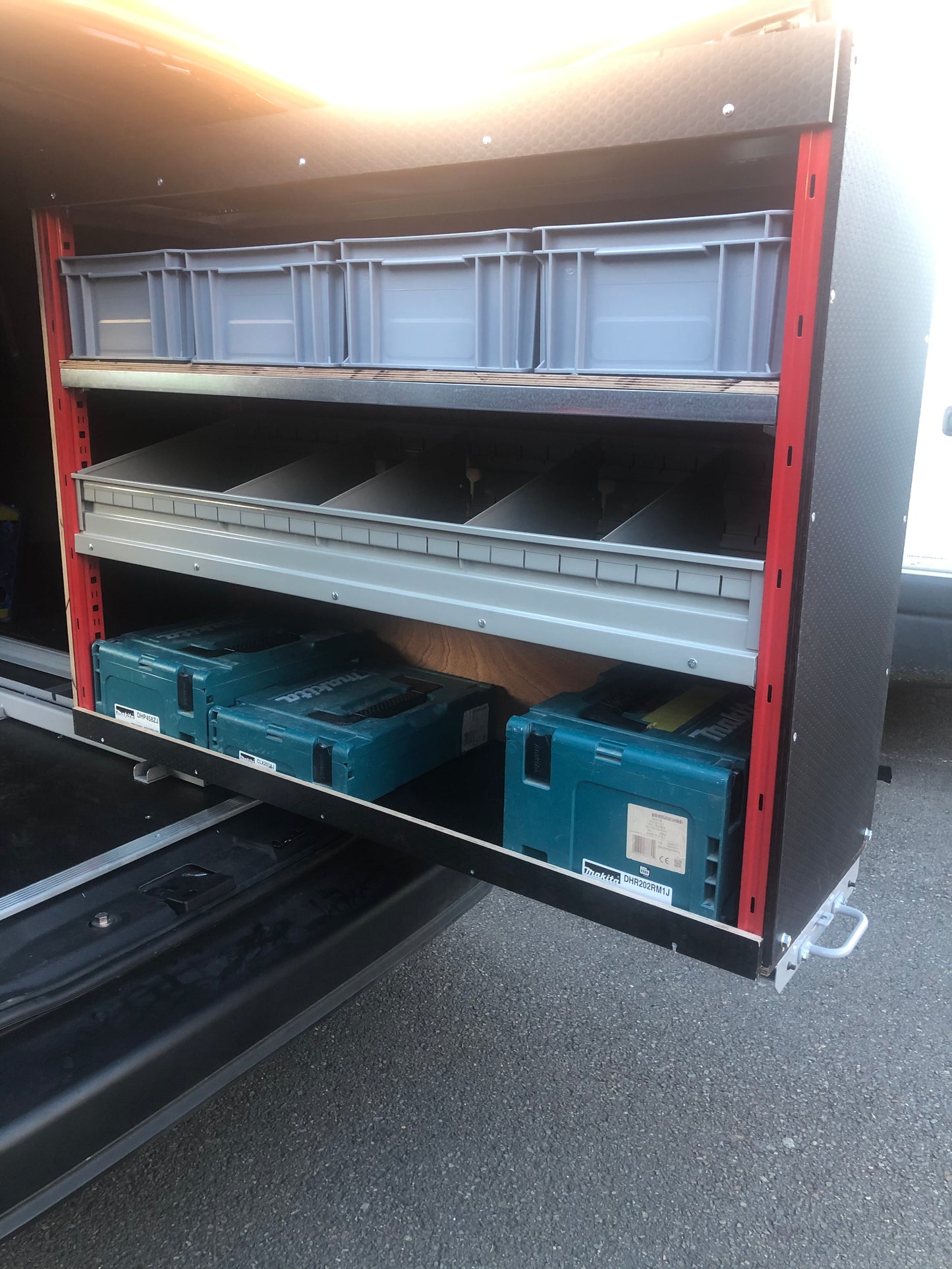 Sled5 - Heavy Duty Sled - Van Pull Out - Van Storage - Vans - Cape Direct