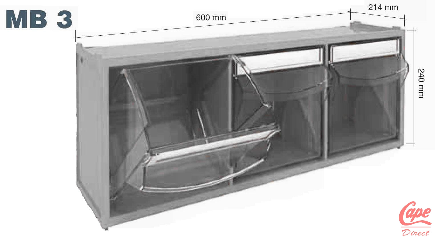 Tilt Bin - Cape Direct - best-seller, box