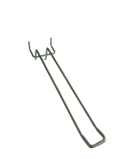 Double Peg Hook - Slatwall - Retail - Shelving - Cape Direct