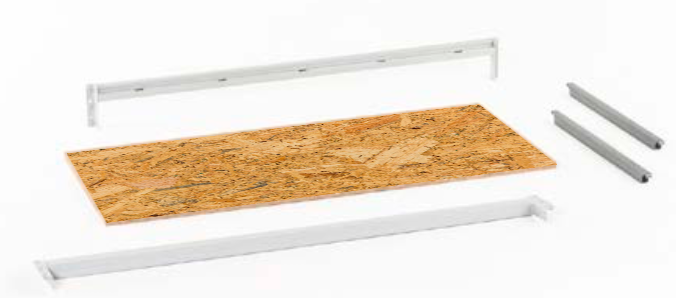 2000mm Long x 1200mm Deep x 3 Metre High (324KG Capacity) 3 Levels Epsivol Racking