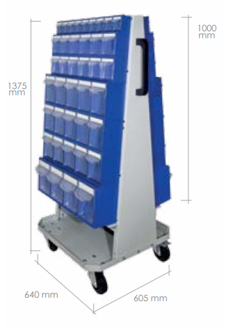 MB Trolley - MB Boxes - Storage Boxes - Cape Direct