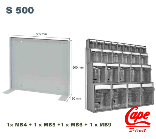 MB Box Frames with Boxes - MB Box - Storage - Cape Direct