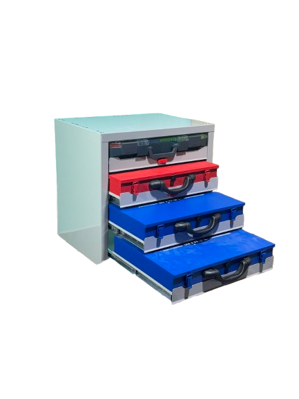 Van Drawers - 507 Wide - 480 High - Assortment Boxes - Van Storage - Zevim - Vans - Cape Direct