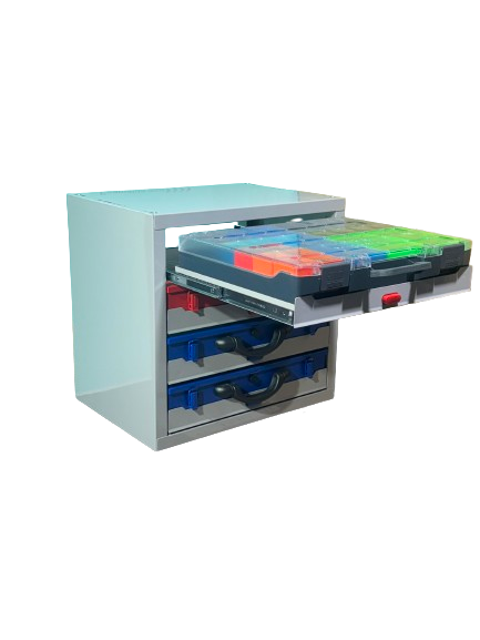 Van Drawers - 507 Wide - 480 High - Assortment Boxes - Van Storage - Zevim - Vans - Cape Direct