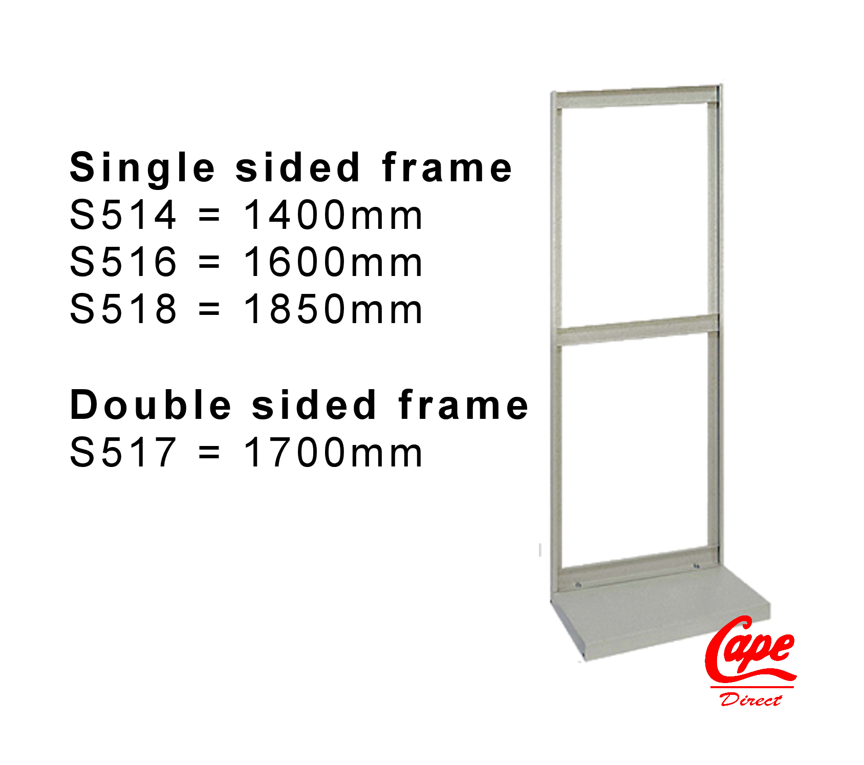 MB Box Frames - MB Box - Storage - Cape Direct