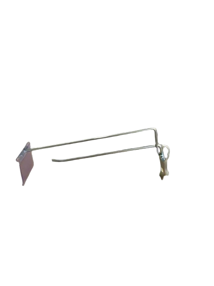 Single Clasp Hook with Overarm and price tag - Retail - Shelving - Cape Direct