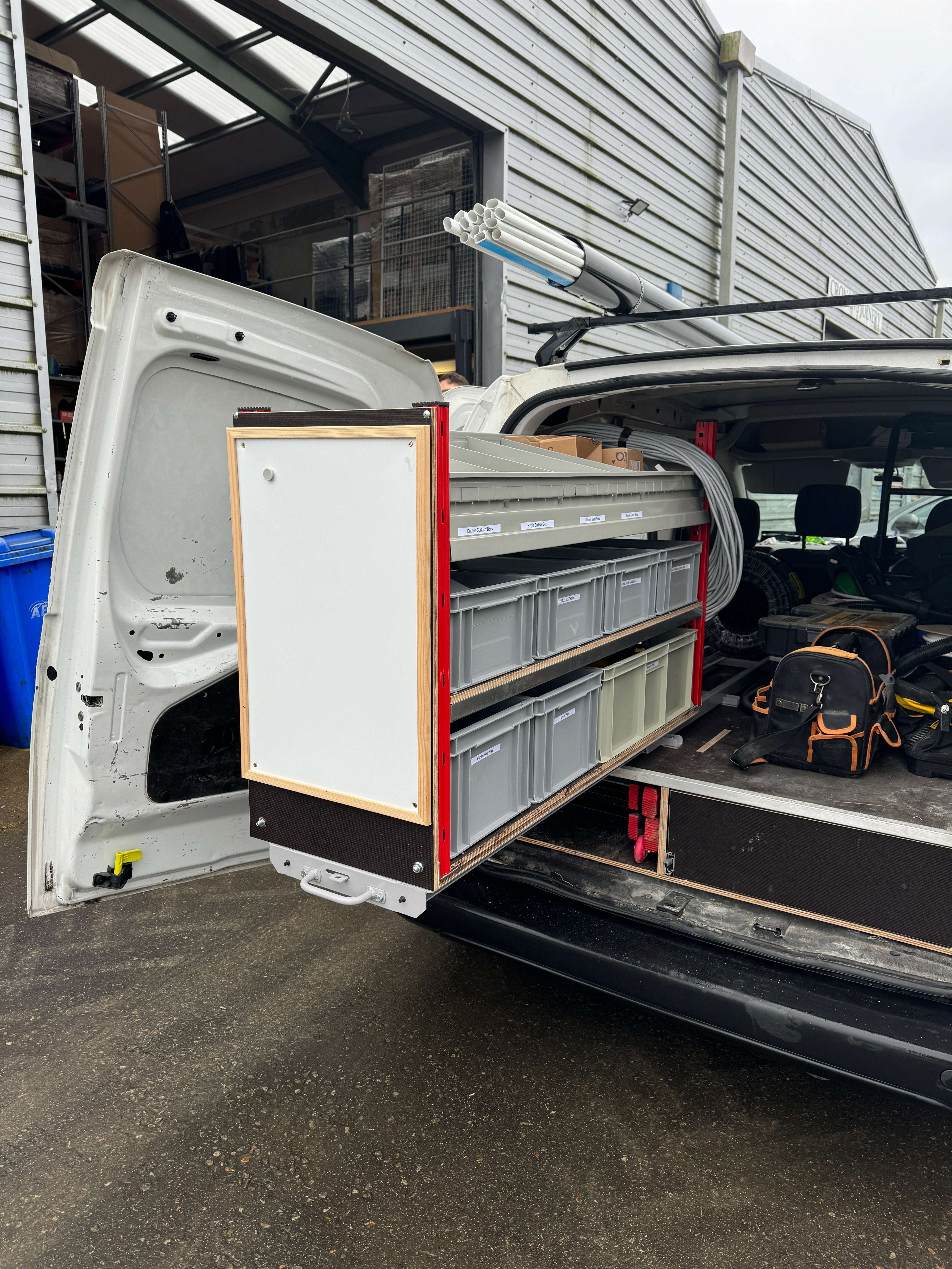 Sled3 - Heavy Duty Sled - Van Pull Out - Van Storage - Vans - Cape Direct