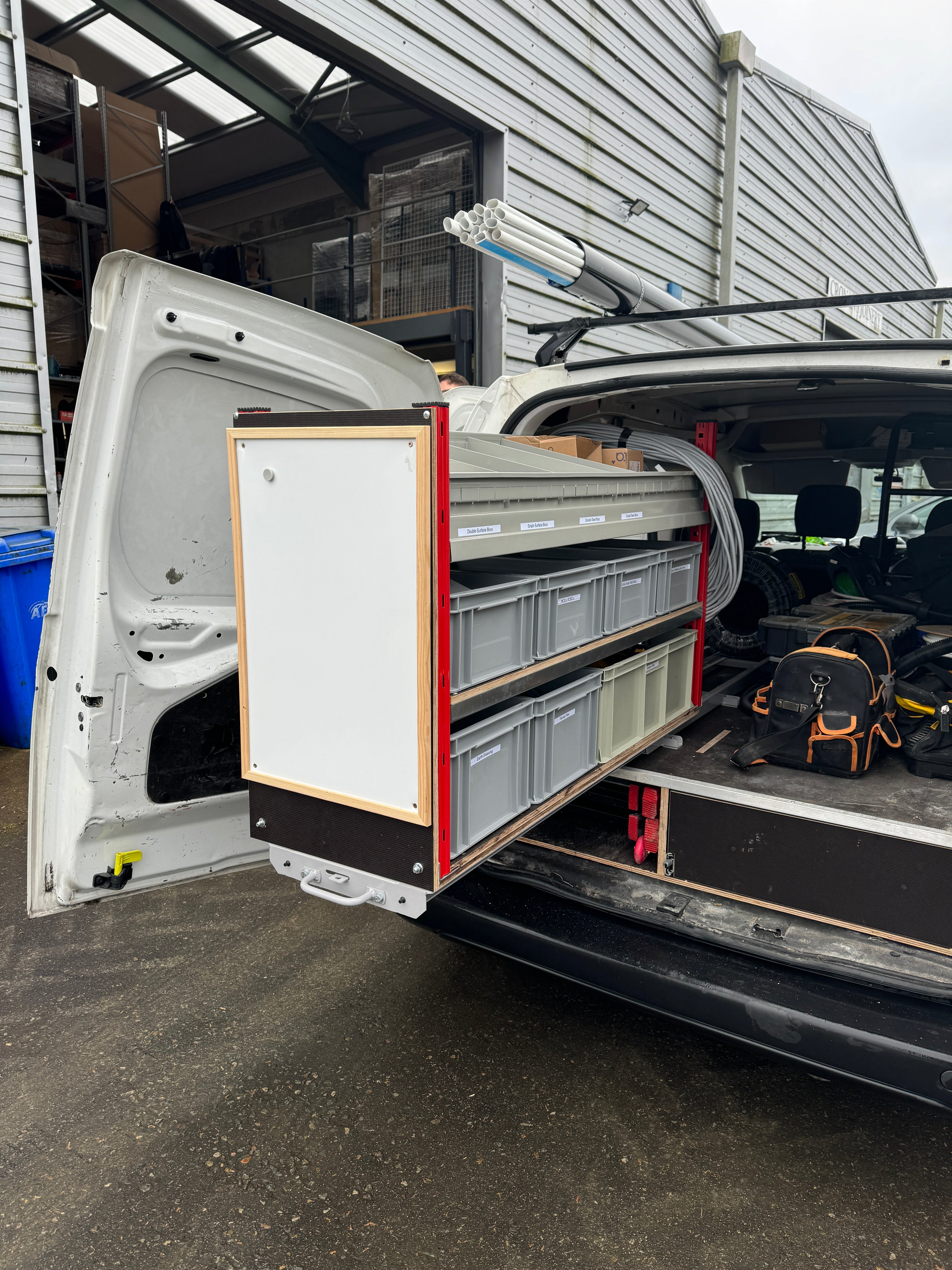 Sled3 - Heavy Duty Sled - Van Pull Out - Van Storage - Vans - Cape Direct