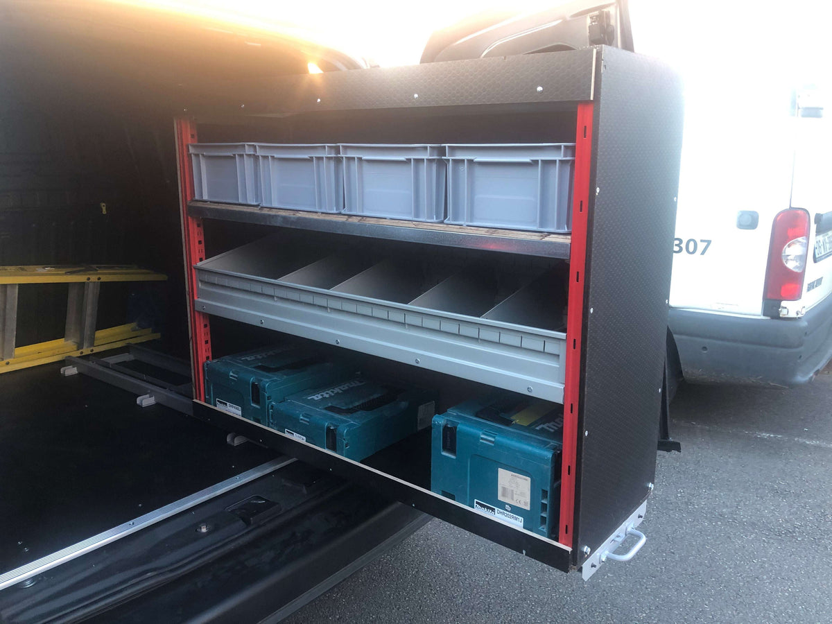 Sled5 - Heavy Duty Sled - Van Pull Out - Van Storage - Vans - Cape Direct