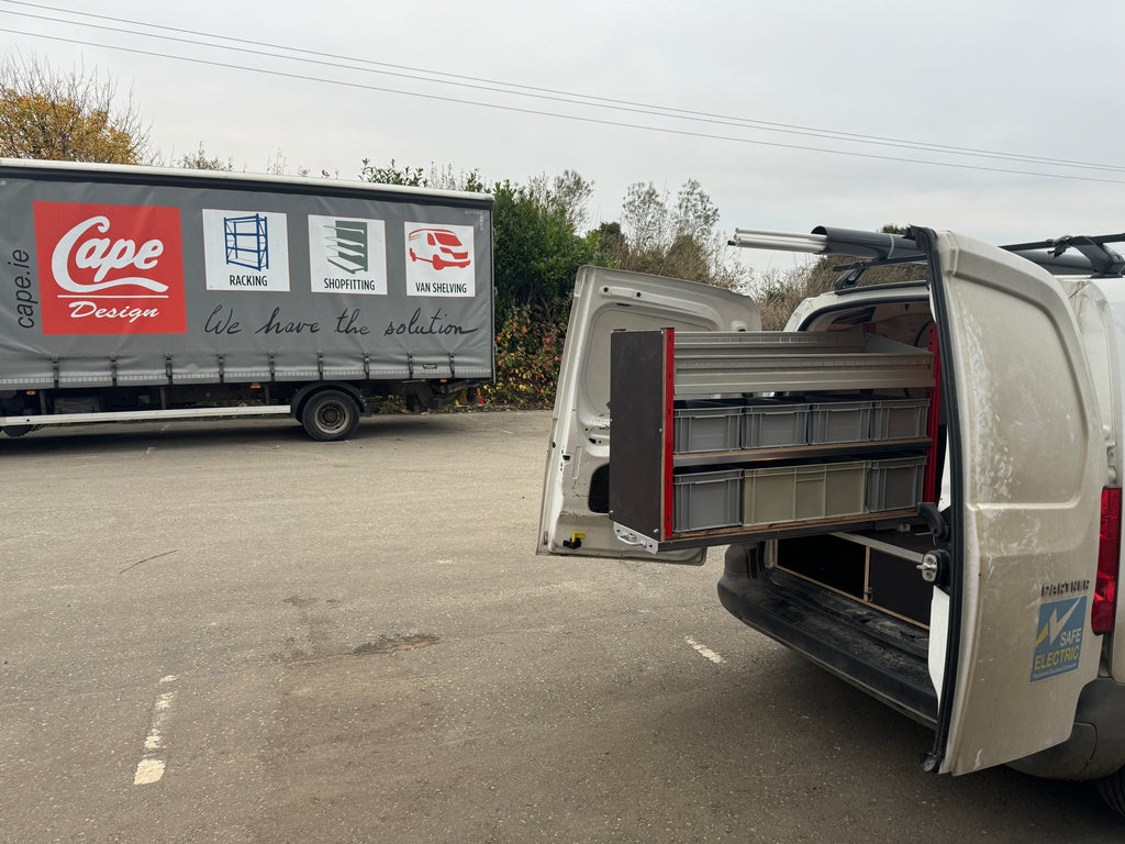 Sled3 - Heavy Duty Sled - Van Pull Out - Van Storage - Vans - Cape Direct