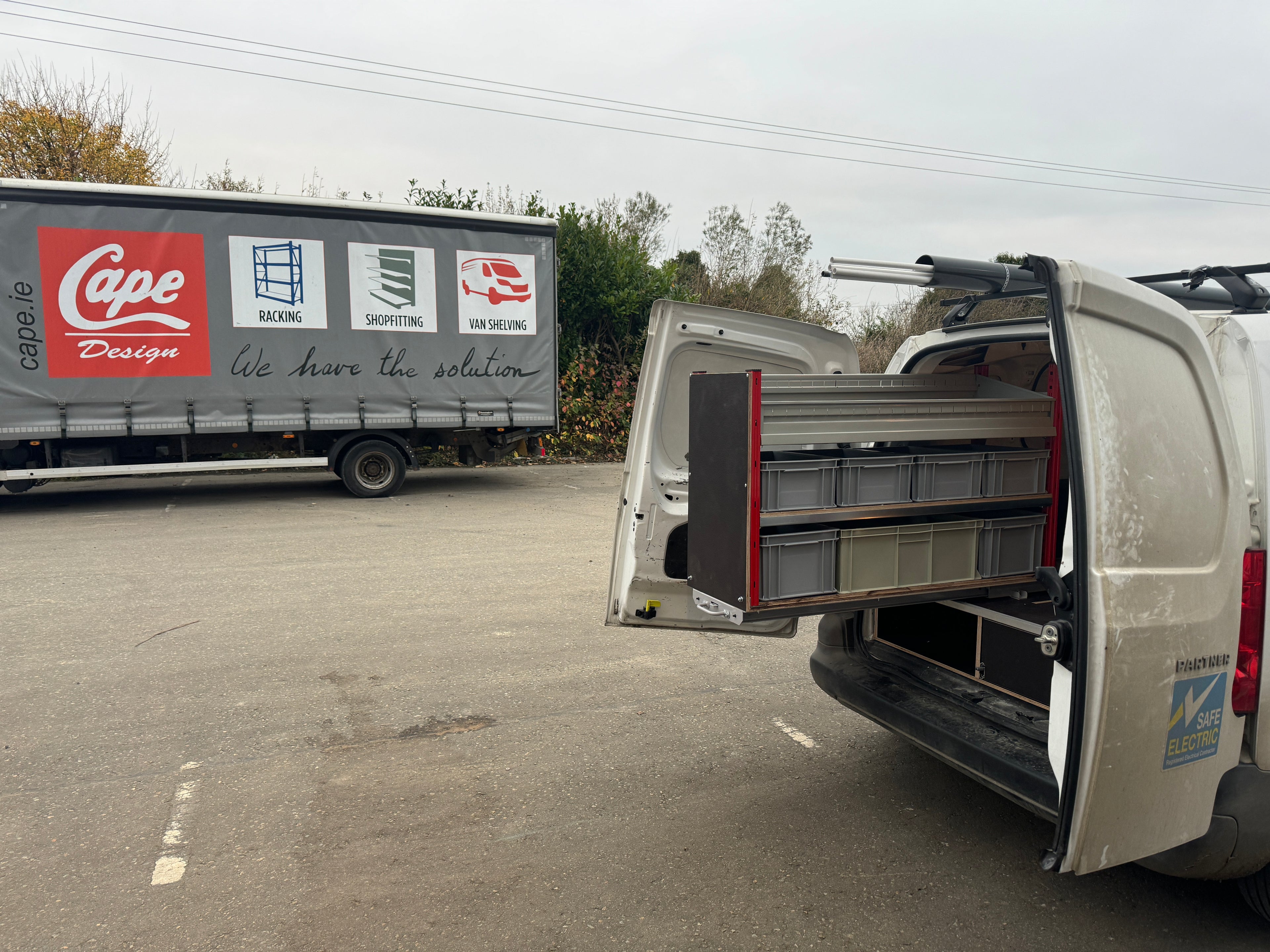 Sled3 - Heavy Duty Sled - Van Pull Out - Van Storage - Vans - Cape Direct