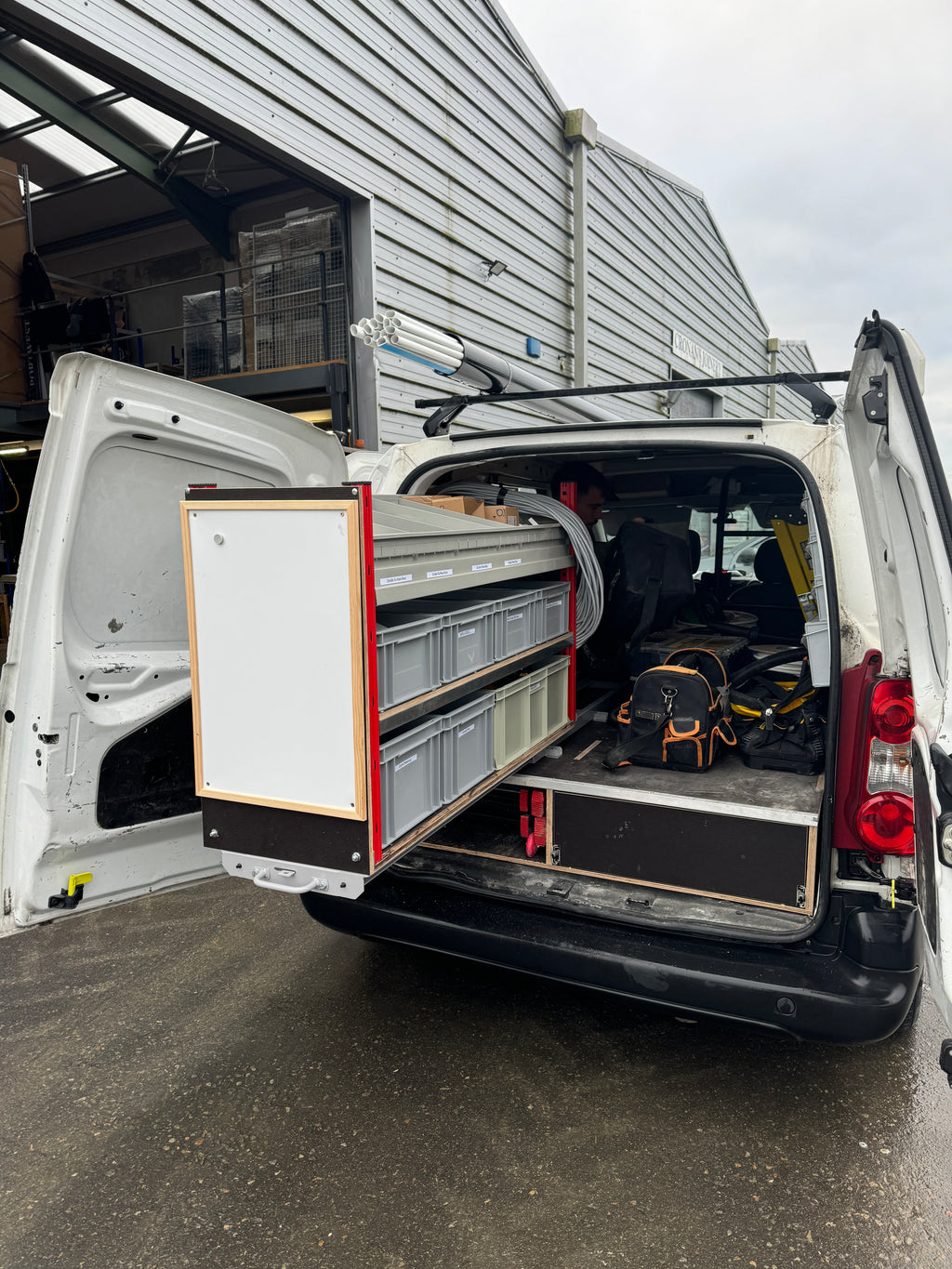 Sled3 - Heavy Duty Sled - Van Pull Out - Van Storage - Vans - Cape Direct
