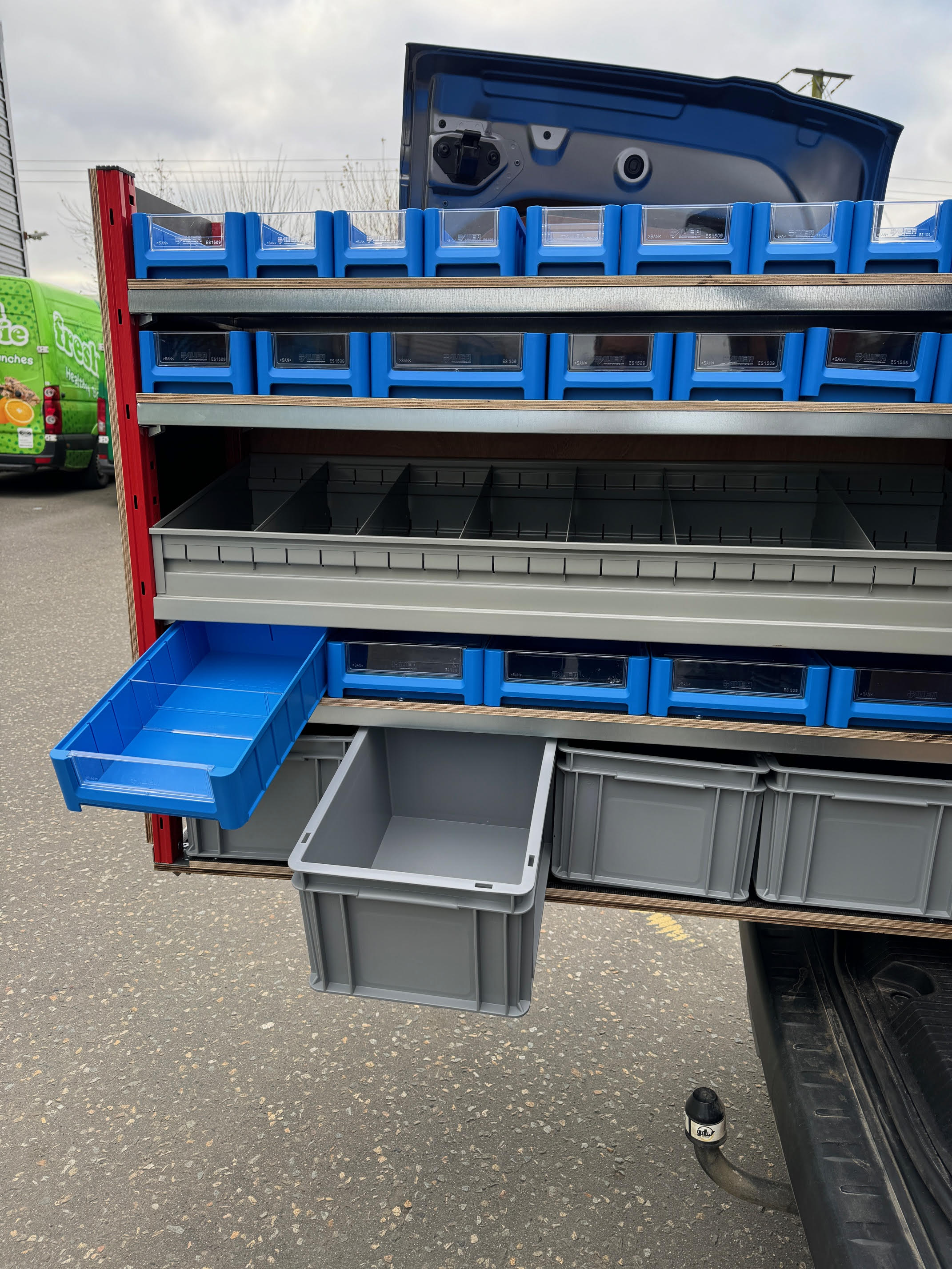Sled 4 - Heavy Duty Sled - Van Pull out - Van Storage - Vans - Cape Direct