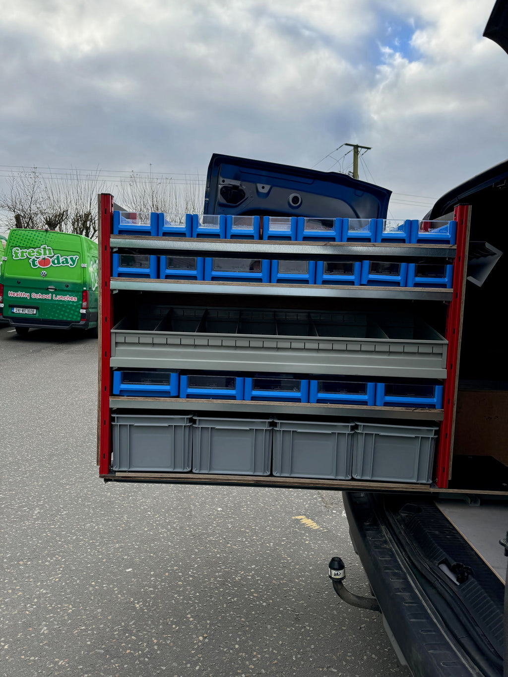 Sled 4 - Heavy Duty Sled - Van Pull out - Van Storage - Vans - Cape Direct