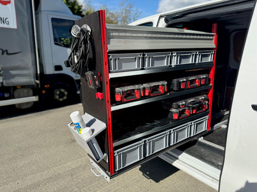 Sled 8 - Milwaukee - Van Pull Out - Van Storage - Zevim - Vans - Cape Direct