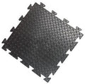 DIAMEX LOK PVC Standard Tile 470mm x 470mm x 14mm, Black