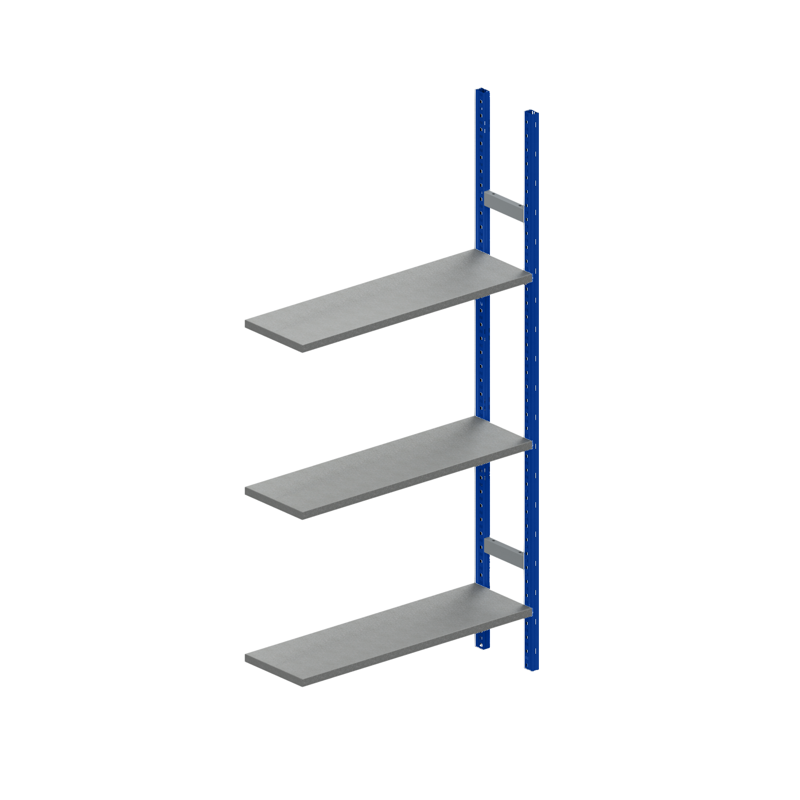 1000mm Long x 300mm Deep x 1.5 Metre High 3 Shelves ST30 Shelving
