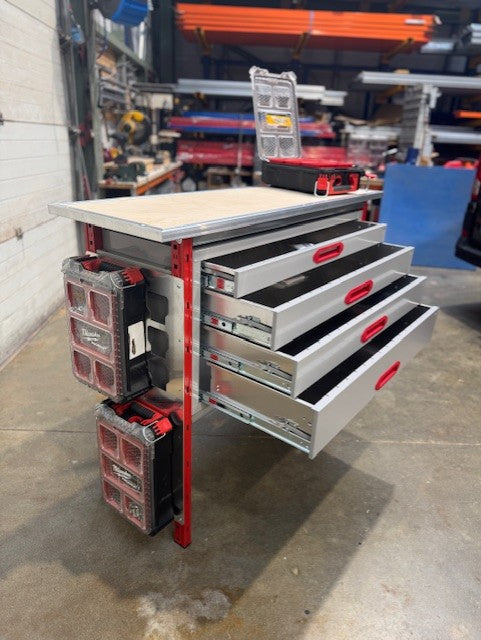 Packout Workbench Milwaukee Packout Hybrid Bench – Cape Direct