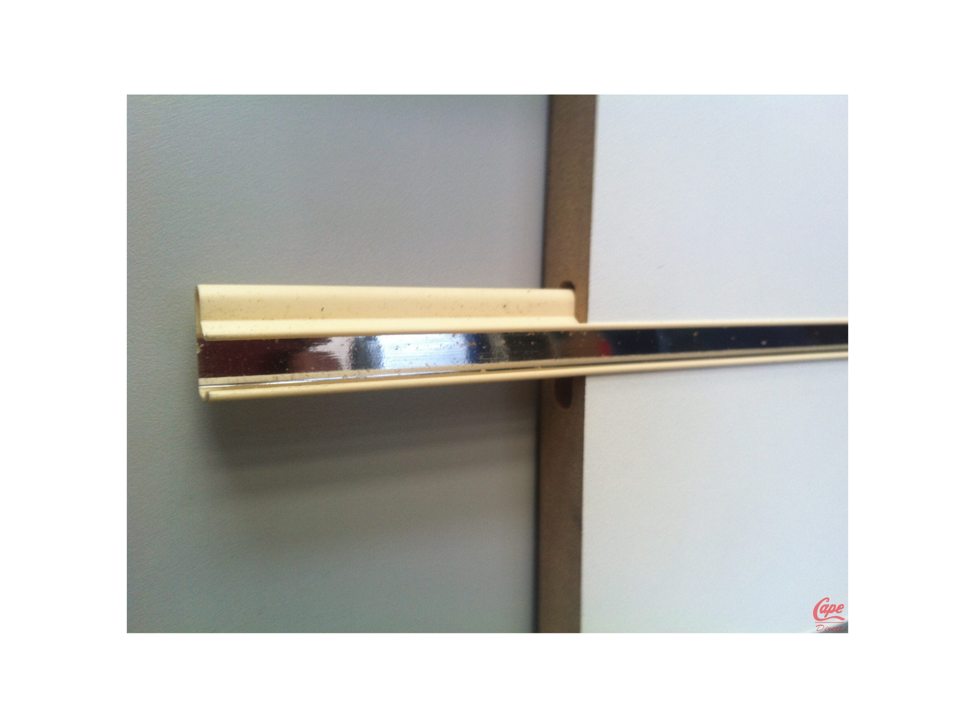 Slatwall Inserts PVC Mirror Effect