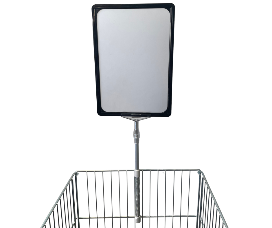 Spring Loaded A4 sign holder – Cape Direct