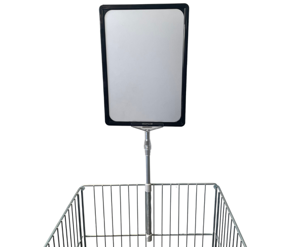 Spring Loaded A4 sign holder - Cape Direct - pos