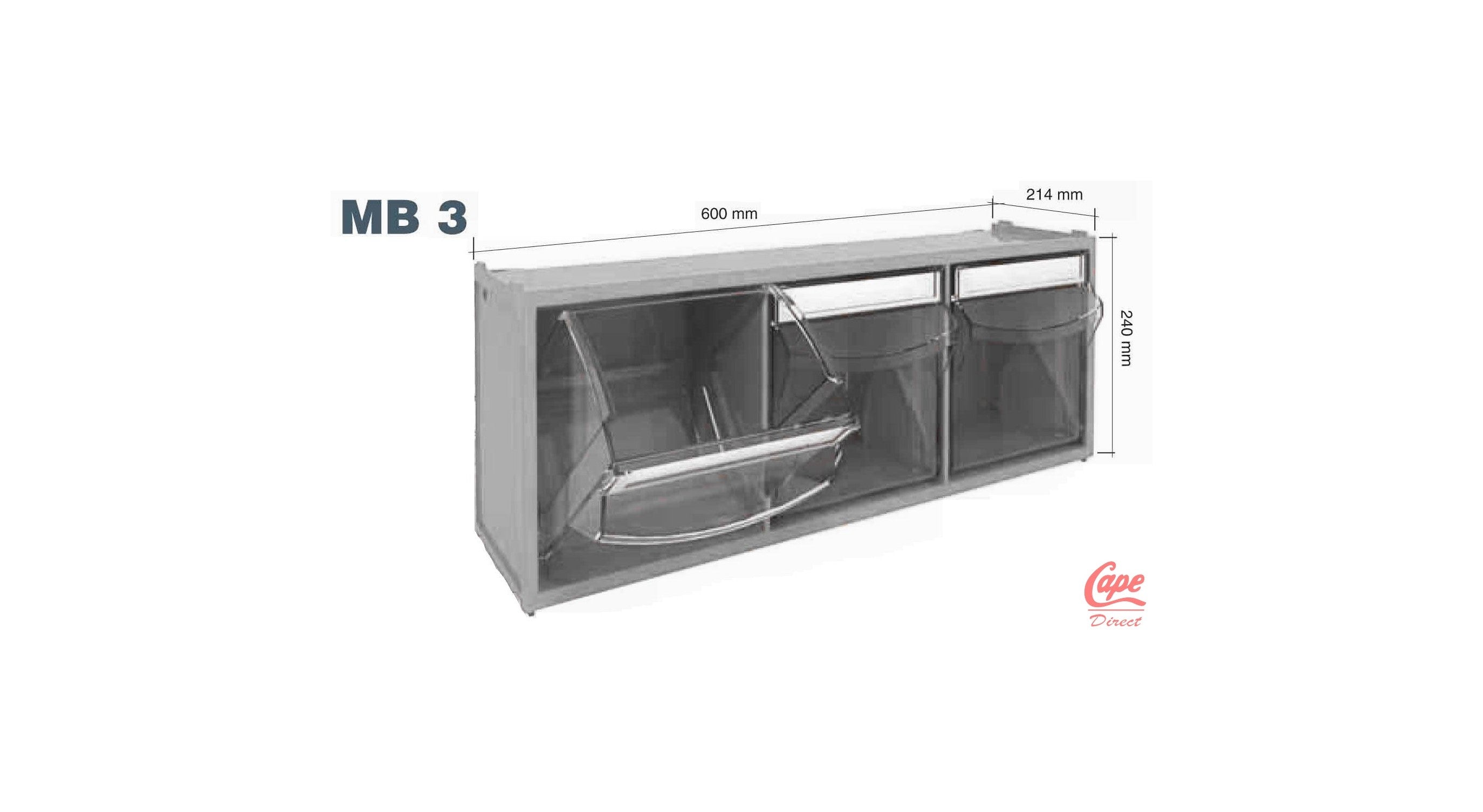 Tilt Bin - Cape Direct - best-seller, box