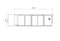 117 W x 300 L x 90 H Box