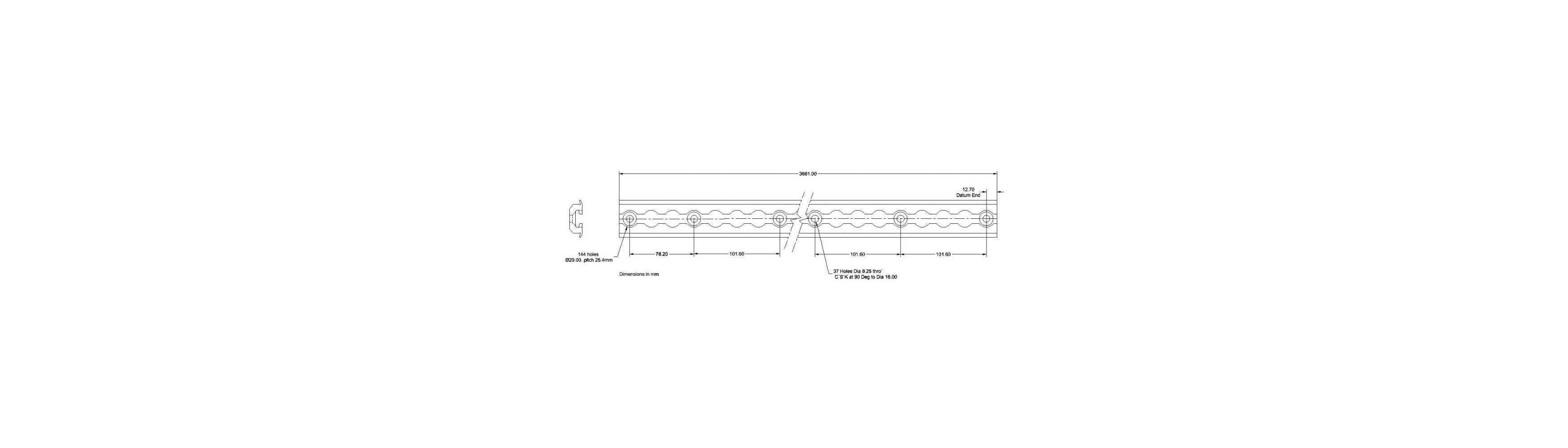 Recessed Airline Track - Cape Direct - Airline track tie downs, Aluminium Rail, E Track, Q Rail, Ratchet Strap rail, Tie Down rail