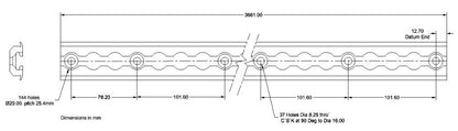 Recessed Airline Track - Cape Direct - Airline track tie downs, Aluminium Rail, E Track, Q Rail, Ratchet Strap rail, Tie Down rail