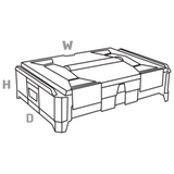 Medium Teknobox - Cape Direct - Storage boxes, Teknobox