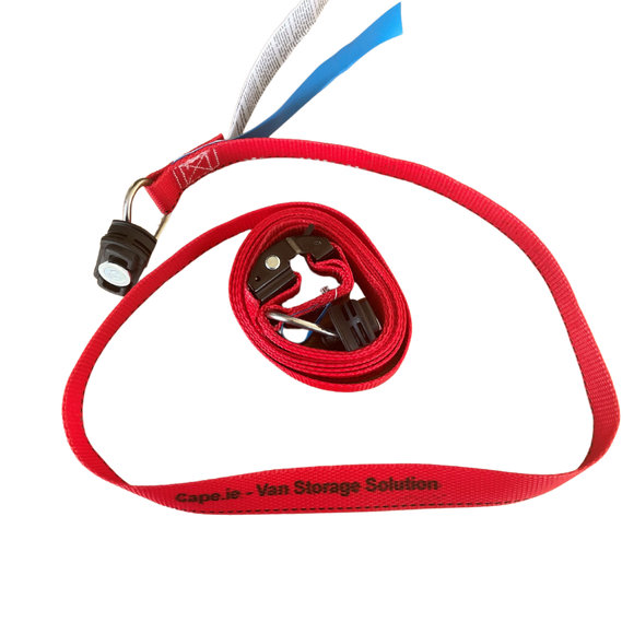 Cam buckle Strap 300 - Cape Direct - Airline track tie downs, Lashing Point, Quick connect hook, ratchet strap tie down
