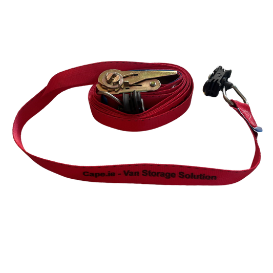 Ratchet Strap 300 - Cape Direct - Airline track tie downs, Lashing Point, Quick connect hook, ratchet strap tie down